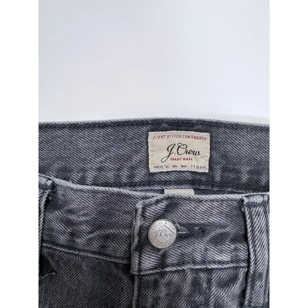 J.Crew 484 Men’s Black Wash Jeans 30x32 Slim Tapered Denim Re-Imagined Cotton